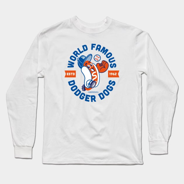 World Famous Dodger Dogs Long Sleeve T-Shirt by ElRyeShop